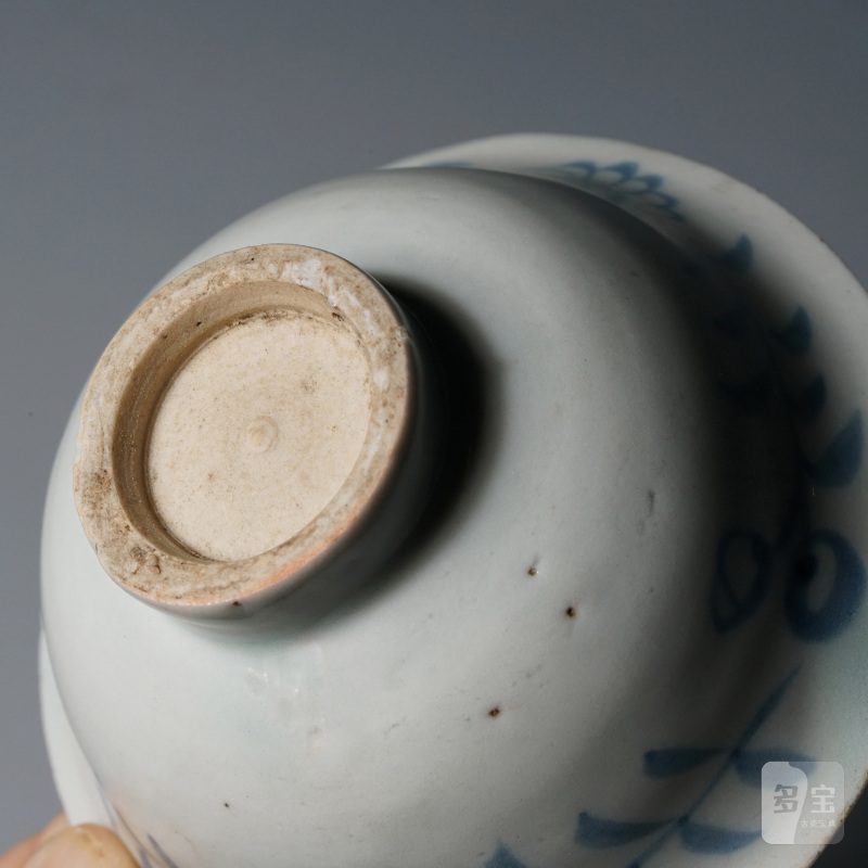 元 青花折枝花卉纹小杯 - 图20